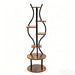 145cm Tall 7-Tier Corner Metal Plant Stand – Indoor & Outdoor Flower Rack