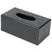 Black Wooden Tissue Box – Elegant Napkin Holder for Home & Hotel