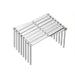 Retractable Stainless Steel Pot Lid & Plate Rack — Foldable Kitchen Storage