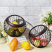 Vintage Mesh Coffee Capsule Basket – Metal Coffee Pod & Fruit Holder