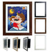Kids' Interactive Art Frame — Removable A4 Display for Paintings & Photos