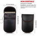 Faraday Signal Shielding Box – Carbon Fibre Texture RFID Key Protector