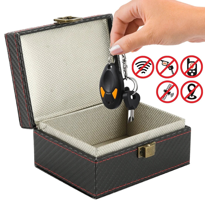 Faraday Box RFID Key Fob Protector — Signal-Blocking Car Key Shield (3 Sizes)