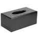Black Wooden Tissue Box – Elegant Napkin Holder for Home & Hotel