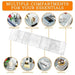 Transparent Expandable Bath Tray – Adjustable Tub Shelf, Anti‑Slip, Easy to Clean