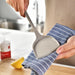 15-Piece Khaki Food-Grade Silicone Kitchen Utensil Set