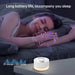 Portable White Noise Machine — 24 Soothing Sounds, Warm Night Light & Memory