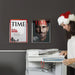 Clear Acrylic Wall-Mount Brochure Holder — Fits A4 & A5