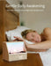 Sunrise Wake‑Up Light with White Noise, Bluetooth Night Lamp (Wood Grain)