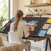 Tilting Puzzle Board with Stand and Cover — Portable 1000‑Piece Jigsaw Table with 6 Drawers