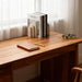 Travertine Marble Bookend — Natural Stone Desk & Bookshelf Accent (1 Piece)