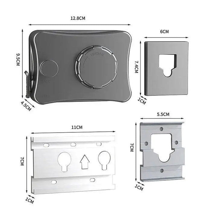 Wall-Mounted Retractable Clothesline — Space-Saving Adjustable Indoor Laundry Line