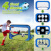 4-in-1 Pop-Up Kids Football Goal – Foldable 120×80×80cm Target Net