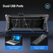 Laptop Cooling Pad for 12–17.3-inch Laptops — 6 Quiet Fans, 7-Stage Height & Phone Holder
