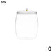 Multi‑functional Lidded Storage Jar — 2.2L to 18L Clear Acrylic