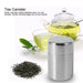 Stainless Steel Tea & Coffee Canisters — 304 Kitchen Storage Tins (S & L)