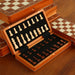 Rosewood Luxury Chess Set with Two Extra Queens and Storage Box — Professional Tournament Board (Adults)