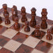 29x29cm Foldable 3‑in‑1 Wooden Chess, Checkers & Backgammon Board