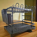 Stainless Steel Over-Sink Plate Organiser with Adjustable Drainboard WDJ-6