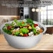 5-Piece Stainless Steel Mixing Bowl Set — Nesting, 2600–500ml