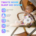 Portable White Noise Sound Machine — 8 Soothing Sounds, USB Rechargeable with Sleep Timer