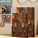 Thick Acacia Double‑Sided Checkerboard Wooden Cutting Board – Non‑slip