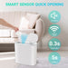 Automatic Touchless Bin with Lid — Motion Sensor, Waterproof Slim Design (13L)