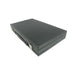 Backgammon & Chess Folding Set in Stitched Black Leatherette Case