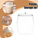Multi‑functional Lidded Storage Jar — 2.2L to 18L Clear Acrylic
