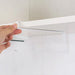 Punch-Free Over-Cupboard Paper Towel & Toilet Roll Holder – Hanging Kitchen Rack (Black/White)