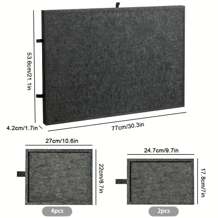 Tilting Puzzle Board with 6 Drawers – 2-in-1 Lid Stand, Felt Surface for 1000+ Piece Puzzles