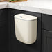 12L Hanging Kitchen & Bathroom Bin with Lid — Door or Wall Mount