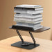 Adjustable 360° Swivel Book Stand – Foldable Cookbook & Music Score Holder, 35cm