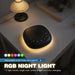 White Noise Machine — 20 Soothing Sounds, Night Light Timer, USB-C Rechargeable, Portable with Lanyard