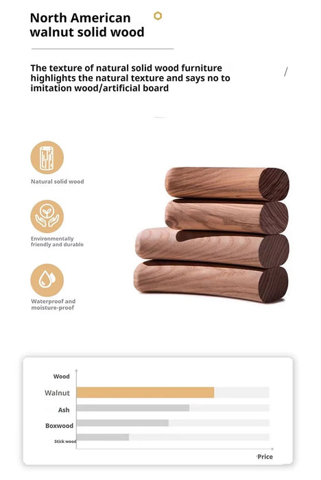 Wood Wall-Mounted Clothes Hanger — Foldable, Space-Saving Drying Rack