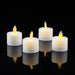 Rechargeable Moving Flame Tealight Candles - Remote & USB (1/2/3/4 pcs)