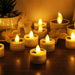 Solar LED Flameless Candle — Waterproof Outdoor Night Light for Parties