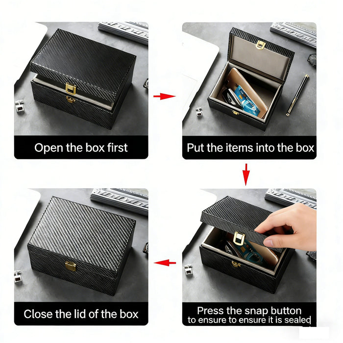 Faraday Key Fob Box — Signal-Blocking Car Key Protector