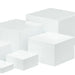 6pc Acrylic Buffet Risers — Stackable Hollow‑Bottom Display for Cupcakes & Desserts