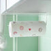 Paper Roll Holder — No-Drill Under-Cabinet Towel & Cling Film Rack (White/Black)