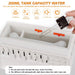 4-in-1 HiFi Bluetooth Speaker — White Noise, Humidifier, Night Light, 8 Nature Sounds (White)