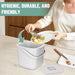 Kitchen Compost Bin with Lid — 7L Countertop Organic Waste Container, Odour-proof, Easy to Clean