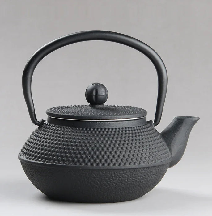 Japanese‑style Cast Iron Teapot with Stainless Steel Infuser — 300ml