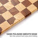 End-grain Rubber Wood Chopping & Serving Board (Flippable) — JT549