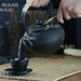 Cast Iron Teapot with Stainless Steel Mesh Filter — Induction Ready