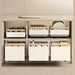 Space-Saving Pull-Out Kitchen Organiser — Plate, Bowl & Spice Rack