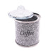 3-Piece Glass Canister Set with Stainless Steel Lids — Airtight Food Storage (10 x 14cm)