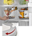 Rotating Fridge Organiser Bin – Soda Can & Bottle Holder, 360° Access