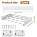Folding Wall-Mounted Clothes Drying Rack — Stainless Steel Collapsible Hanger for Indoor & Balcony
