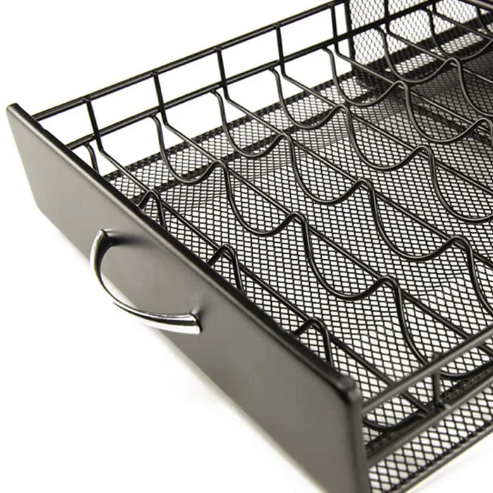 Metal Coffee Capsule Holder — Compatible with Nespresso Vertuo, Vertuoline, Dolce Gusto, Verismo & Lavazza